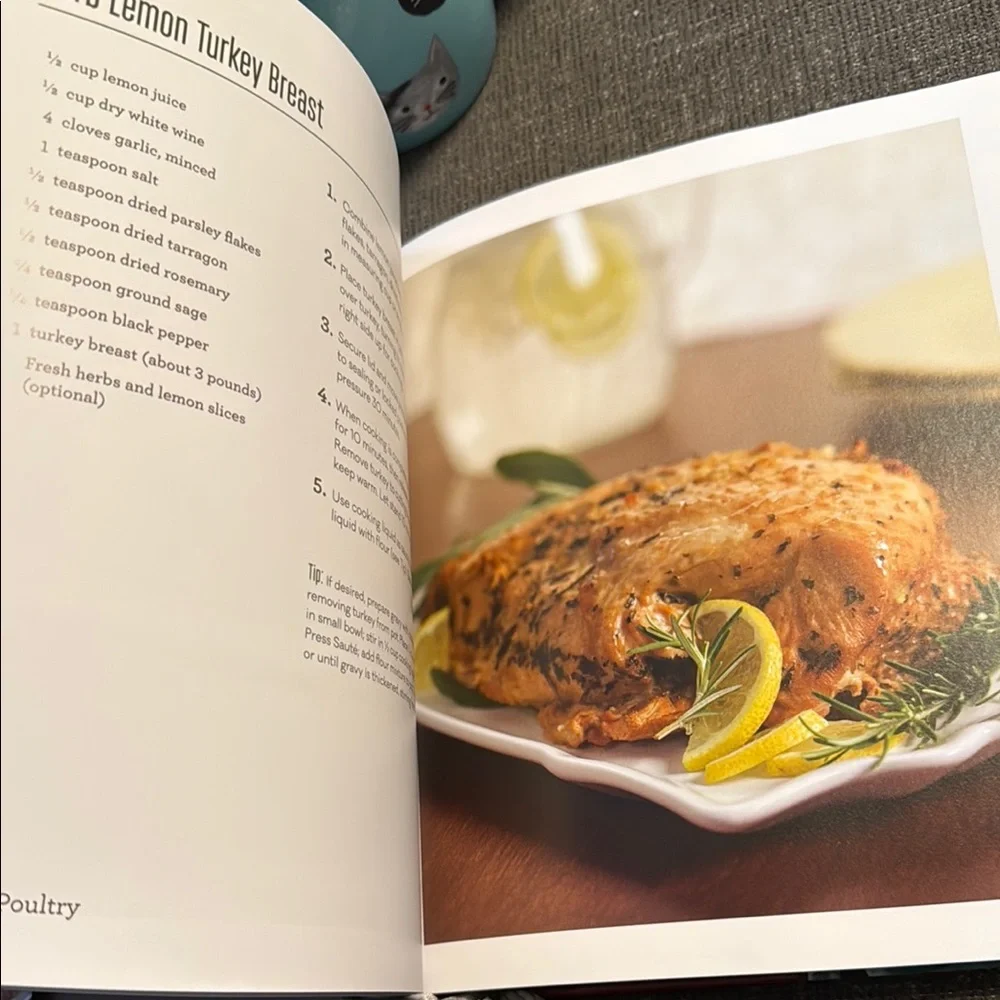 Cook Instant! Recipe Book. Never Used. For your ELECTRIC PRESSURE COOKER!
